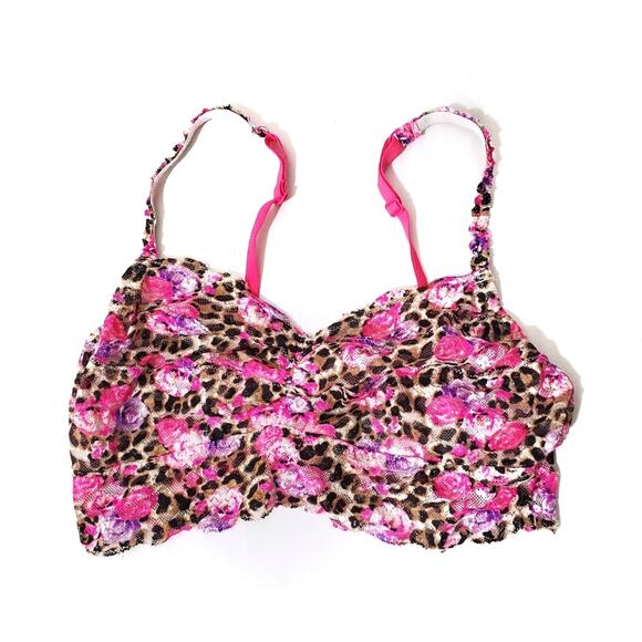 PINK VS | Floral Adjustable Shoulder Strap Bralette - Picture 1 of 6